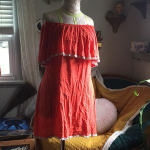 Orange/Salmon summer dress